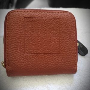 Tan/card wallet small